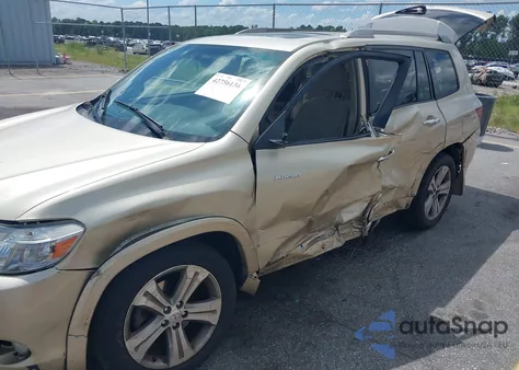 2008 Toyota Highlander Sport from USA, damaged, VIN JTEDS43A282042558